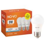 Findit NO-VO 3LÜ AVANTAJ PAKET 9W BEYAZ LED AMPUL E27 806LM 6500K 15.000 SAAT ÖMÜR (2818)