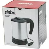 Findit SİNBO SK-7371 12V ARAÇ İÇİ KETTLE PASLANMAZ ÇELİK SU ISITICISI 0.8LT 120W ÇAKMAKLIK FİŞLİ PLASTİK KAPAK - KUL