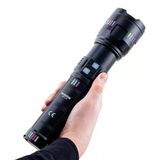 Findit Ws-1150 Uzun Menzilli 60 Watt 5500 Lümen Profesyonel Güçlü El Feneri (2818)