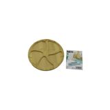Findit YUVARLAK 5 BÖLMELİ AHŞAP BAMBU SERVİS SUNUM TEPSİ - TAHTASI 20 X 1.4CM (2818)