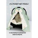 Findlay Baby PUSET ÖRTÜ VE MİNDERİ PİKELİ LÜX