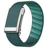 Findtime Ekransız Fitness Takip Cihazı Aktivite Takip Cihazı Nfc Akıllı Bant Ip68 Su Geçirmez Kalori Mesafe Takibi Çoklu Spor Modları Uyku Monitörü Nabız Monitörü Naylon Bileklik Koyu Yeşil