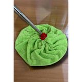 Fine Clean ( 1 Adet) Mikrofiber Havlu Paspas Mop Yedek Ucu, Alt Kısmı Dolgulu Çizmez ( Sopasız)