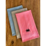 Fine Clean 3 Adet Mikrofiber Cam ve Ayna Sihirli Temizlik Bezi 42X68 cm - Renkli - Standart