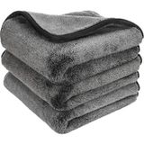 Fine Clean Mikrofiber Araba Yıkama Bezi 50*70 3 Adet Yumuşak Dokulu Çizmeden Temizlik