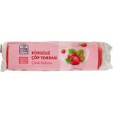 Fine Dreaming Büzgülü Çöp Torbası 15'li Orta Boy Çilek Kokulu 4'li Avantaj Paketi - 4 Adet