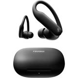 Fineblue Ear Hook Bluetooth 5.4 Kablosuz Spor Kulaklık Hi-Fi Surround Ses - Siyah