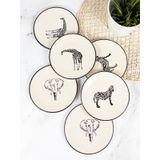Finehome Jungle 6 Parça Pasta Takımı