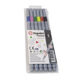 Fineliner 6 Lı İnce Uçlu Kalem 1 Paket 6 Renk 0.4 Mm Keçe Uçlu Kalem Renkli İşaretleme Yazı Kalemi