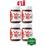 Finerji Trabzon Tarım Kakaolu Fındık Kreması (%13 Fındık) 320G x 4 Adet - 1,28 kg