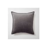 Fineroom Living " Eliza " - Viskon Doğal Naturel Kırlent 50x50 - Antrasit (Ic Yastık Dahil)