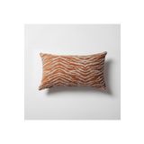 Fineroom Living " Tokyo " - Geometrik Zebra Desenli Kırlent 30x50 (Iç Yastık Dahil)