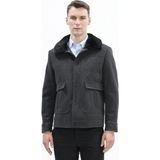 Finesuits Erkek Kaşe Mont 2522205053.KSKPYR - Antrasit - 2XL