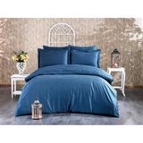 Finezza 1181 200x220 cm 6 Parça İndigo Bella Bambu Jakar Kumaş Indigo Çift Kişilik Nevresim Takımı