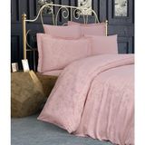 Finezza 1188 200x220 cm 6 Parça Rita Bambu Jakar Kumaş Pudra Çift Kişilik Nevresim Takımı