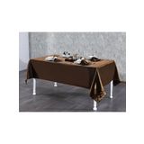 Finezza 160x220 cm 17 Parça 8 Kişilik Kristal Monoray KumaşKahve Sofra Takımı