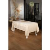 Finezza 160x220 cm Lida Lüx Jakar Bambu Kumaş Pudra Masa Örtüsü
