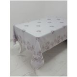 Finezza 160x220 cm Müge Lüx Jakar Kumaş Mor Dikdörtgen Masa Örtüsü