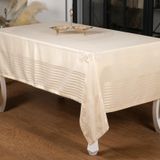 Finezza 160x320 cm Lida Lüx Jakar Bambu Kumaş Pudra Masa Örtüsü