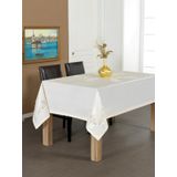 Finezza 170x230 cm Anjelica Lüx Dantelli Monoray Kumaş Beyaz Masa Örtüsü