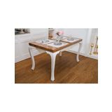 Finezza 33.5x46 cm Bej 4 Adet Iris Jakar Polyester Kumaş Krem Amerikan Servis