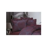 Finezza 60x80 cm Tiara Bambu Jakar Kumaş Bordo 2'li Oksford Yastık Kılıfı