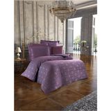 Finezza 901 200x220 cm 6 Parça Jardin Bambu Jakar Kumaş Bordo Çift Kişilik Nevresim Takımı