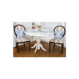 Finezza Festival Baskılı Kumaş Kreme Mavi Runner Kırlent Seti 3 Parça 135X50 Cm 1374