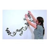 Finezza İndia Siyah Duvar Stickeri - 644