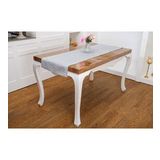 Finezza İris Jaka Rpolyester Kumaş Gri Runner 45x150 Cm - 1411