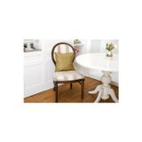 Finezza Linen Pamuk Keten Baskılı Haki Kırlent 45X45 Cm 537