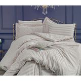 Finezza Monaco Bambu Jakar Kumaş Taş Çift Kişilik Nevresim Takımı 6 Parça - 847 - 200 x 220 cm