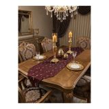 Finezza Nakışlı Runner Bordo / Vişne Rengi 760