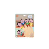 Finger Puppet Kızlar Parmak Kukla Seti 5 Figürlü Oyuncak Parmak Kukla