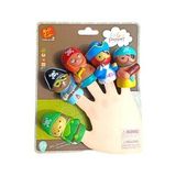 Finger Puppet Korsanlar Parmak Kukla Seti 5 Korsanlı Oyuncak Parmak Kukla