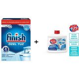 Finish 1.5 kg Bulaşık Makinesi Tuzu + Porçöz Bulaşık Makinesi Temizleyici 250 ml-(2'li Set)