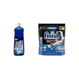 Finish Bulaşık Makinesi Parlatıcı & Kurutucu Limonlu (1 x 800 ml) ve Finish Ultimate 85 Kapsül Bulaşık Makinesi Deterjanı Tableti (1 x 85 Kapsül)