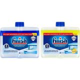 Finish Bulaşık Makinesi Temizleyici Sıvı 250 ml 2'li