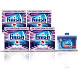 Finish Deterjan Quantum 96 (24 x 4) + Finish Bulaşık Makinesi Temizleyici 250 ml