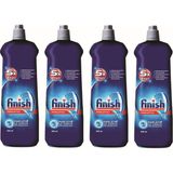 Finish Kokusuz Sıvı Bulaşık Makinesi Deterjanı Parlatıcı 800 ml 4'lü Set