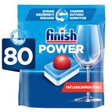 Finish Power Hepsi Bir Arada 80 Bulaşık Makinesi Deterjanı Tableti (1 x 80 Tablet)