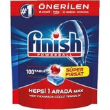 Finish Powerball Bulaşık Tableti 100'LÜ