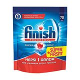 Finish Powerball Süper Güçlü Hepsi 1 Arada 70 Bulaşık Makinesi Tableti