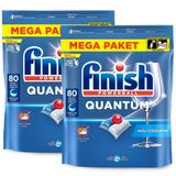 Finish Quantum 160 Kapsül Bulaşık Makinesi Deterjanı Tableti (2 x 80 Kapsül)