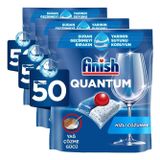 Finish Quantum 50 Kapsül Bulaşık Makinesi Deterjanı Tableti (1 x 50 Kapsül) (3 paketi)