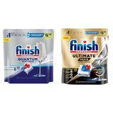 Finish Quantum 50 Kapsül + Finish Ultimate Plus 20 Kapsül Bulaşık Makinesi Tableti