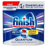 Finish Quantum Bulaşık Makinesi Tableti 80 li