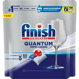 Finish Quantum Bulaşık Tableti 50LI - 3 Bölmeli Kapsül Teknolojisi 6'li Avantaj Paketi - 6 Adet