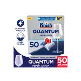 Finish Quantum Hepsi Bir Arada Bulaşık Makinesi Deterjanı Kapsül Tablet 50 Adet