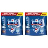 Finish Quantum Infinity Shine 83 Kapsül Bulaşık Makinesi Deterjanı Tableti (1 x 83 Kapsül) (2 paketi)